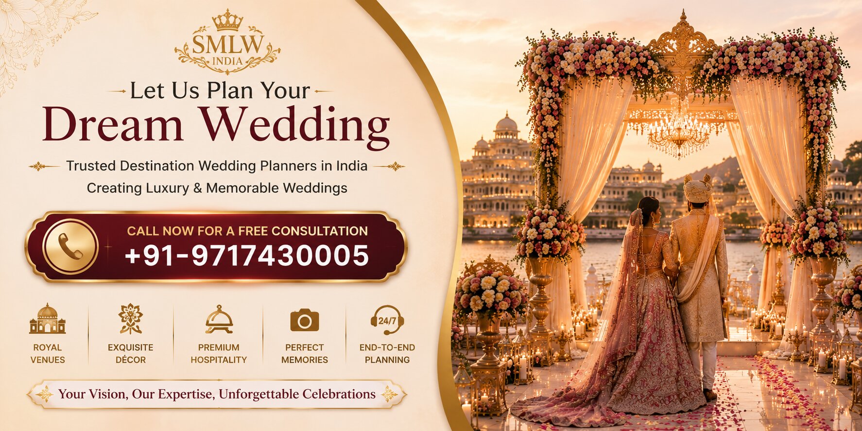 Trusted Destination Wedding Planners in India